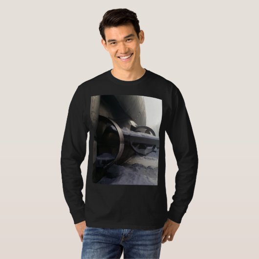 T-shirt Ancien sous-marin (Devant entier)