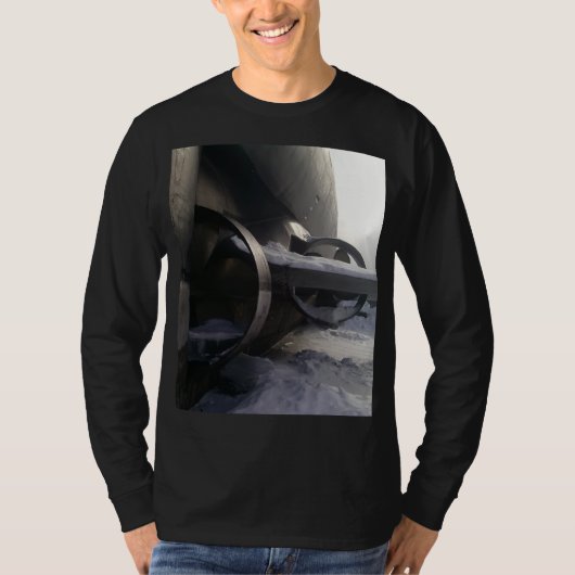 T-shirt Ancien sous-marin (Devant)