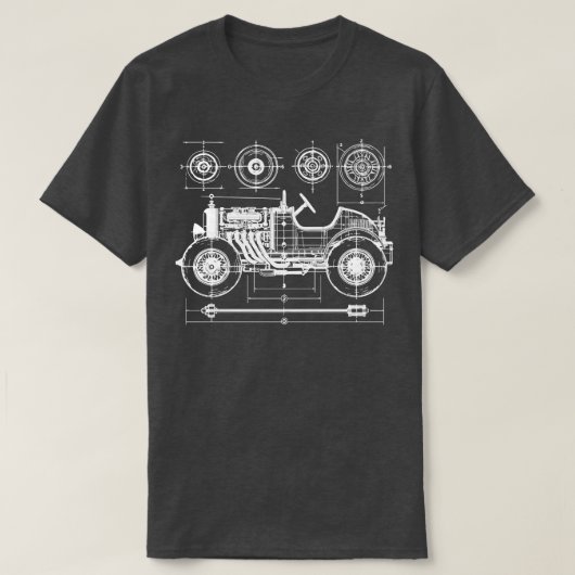T-shirt ancienne école 1 (Design devant)