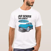 T-shirt Ancienne école 1965 corvette stingray (Devant)