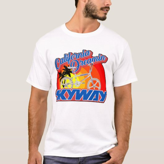 T-shirt ancienne école BMX (Devant)