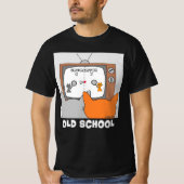 T-shirt ANCIENNE ÉCOLE Rétro Chats de jeu vidéo amusants (Devant)