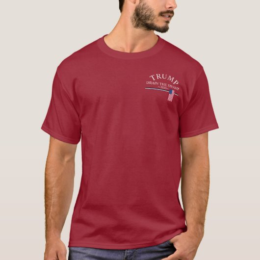 T-shirt Ancienne normalité - Trump "Drain the Swamp" T-shi (Devant)