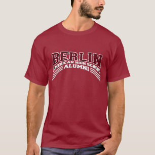 T-shirt Anciennes élèves américaines de lycée de BERLI