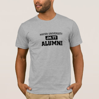 T-shirt Anciennes élèves d'université de Mayer