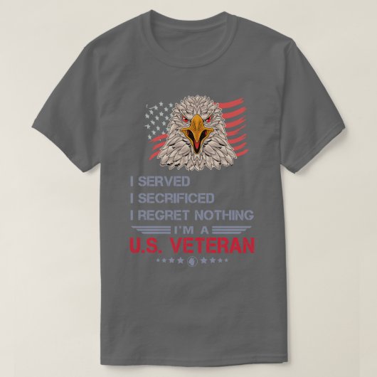 T-shirt anciens combattants (Design devant)