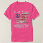 T-shirt Anciens combattants de la Garde côtière USCG Ameri (Design devant)