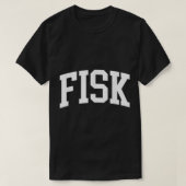 T-shirt Anciens du Fisk Athletic Arch College (Design devant)