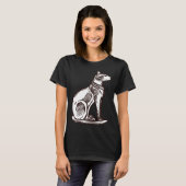 T-shirt Ancient Egypt Cat Goddess Sacred Animal Deity God (Devant entier)