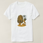 T-shirt Ancient Egyptian Pharaoh Symbols Art Tee Design (Design devant)