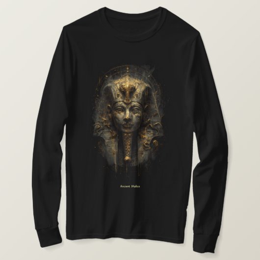 T-shirt Ancient Malice Egyptian Pharaoh Long Sleeve Shirt (Design devant)