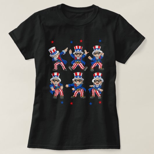 T-shirt Ancle Sam Usa Shirt (Design devant)