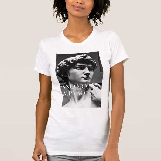 T-shirt Ancora Imparo (Devant)