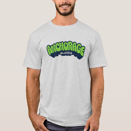 T-shirt Ancrage, Alaska (Devant)