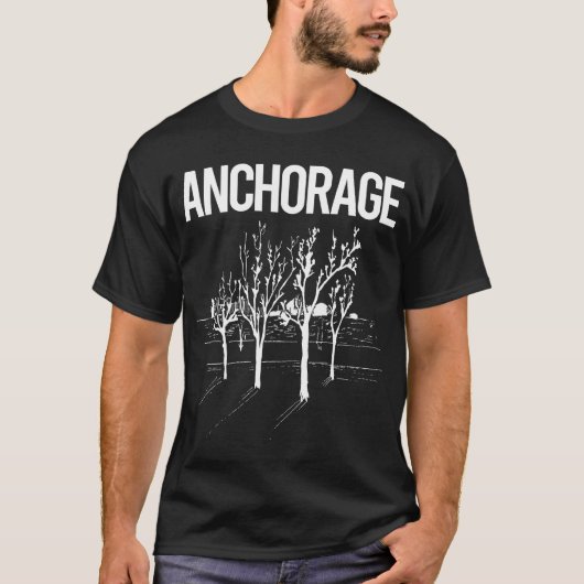 T-shirt Ancrage des arbres de rue (Devant)