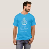T-shirt Ancre Beach House Nom de famille Vacances (Devant entier)