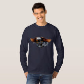 T-shirt Ancre d'aigle de marine (Devant entier)