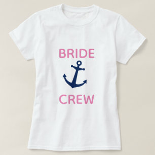 T-shirt Ancre de demoiselle d'honneur
