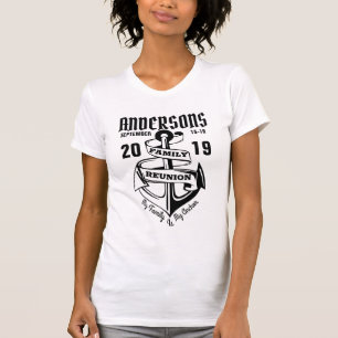T-shirt Ancre de Réunion de Famille