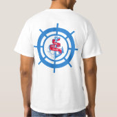 T-shirt Ancre et volant (Dos)