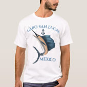 T-shirt Ancre nautique Cabo San Lucas (Devant)