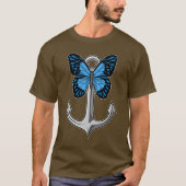 T-shirt Ancre papillon (Devant)