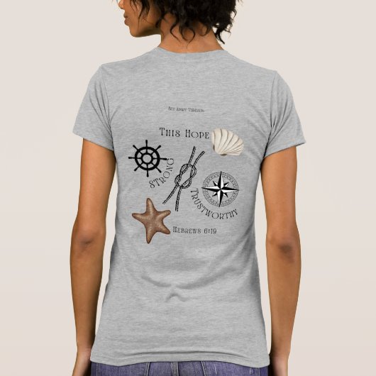 T-shirt Ancre pour l'âme (Dos)
