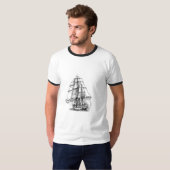 T-shirt Ancres Aweigh : Conception marine pour les amoureu (Devant entier)