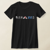 T-shirt Ancres de Miami (Poser)