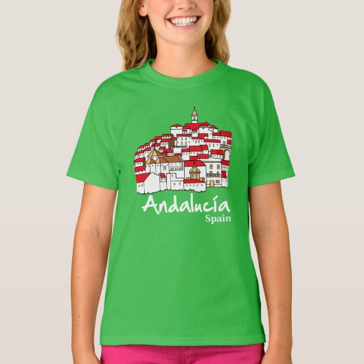 T-shirt Andalucia 2 (Devant)