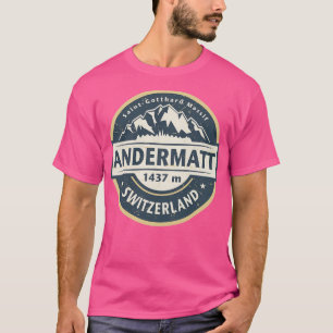 T-shirt Andermatt Suisse