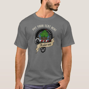T-shirt Anderson Clan Badge personnalisé