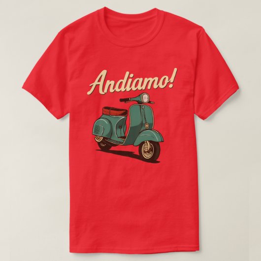 T-shirt Andiamo ! (Design devant)