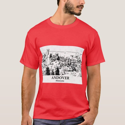 T-shirt Andover Minnesota (Devant)