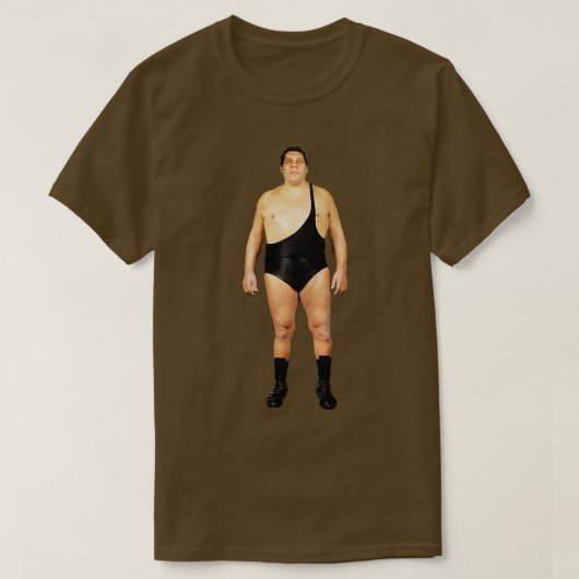 T-shirt Andre Le Géant (Design devant)