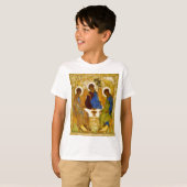 T-shirt Andrei Rublev, icon of the Trinity (Devant entier)