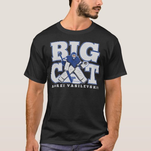 T-shirt Andrei Vasilevskiy Gros Chat (Devant)