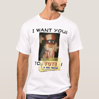 T-shirt Andrew Keenan-Bolger veut que VOUS VOTIEZ !