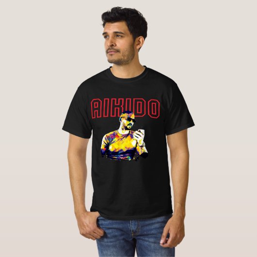 T-shirt Andrew Tate AIKIDO (Devant entier)