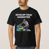 T-shirt Andrew Tate Développer votre caractère (Devant)