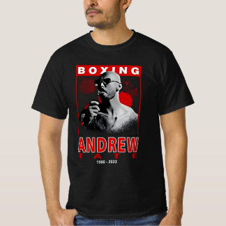 T-shirt Andrew Tate en boîte