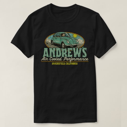 T-shirt Andrews Air Cooled Performance 1965 (Design devant)