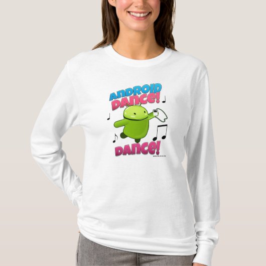 T-shirt Android Danse Danse (Devant)