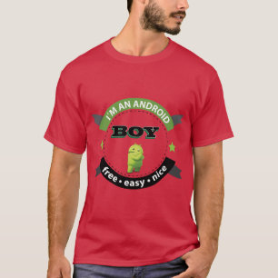 T-Shirt Android Futuriste