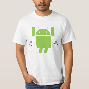 T-shirt Android hula hoop