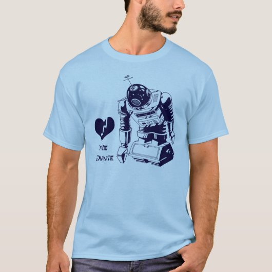 T-shirt Androïde de Heartbroke (Devant)