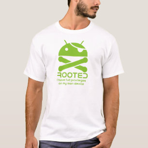 T-shirt Androïde enraciné