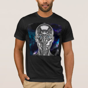 T-shirt Androïde galaxie futur