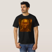 T-shirt Androïde métal doré (Devant entier)