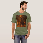 T-shirt Androïde tempête électrique (Devant entier)